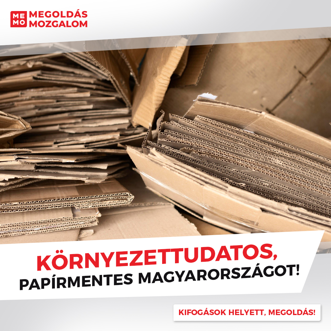 Környezettudatos, papírmentes Magyarországot!