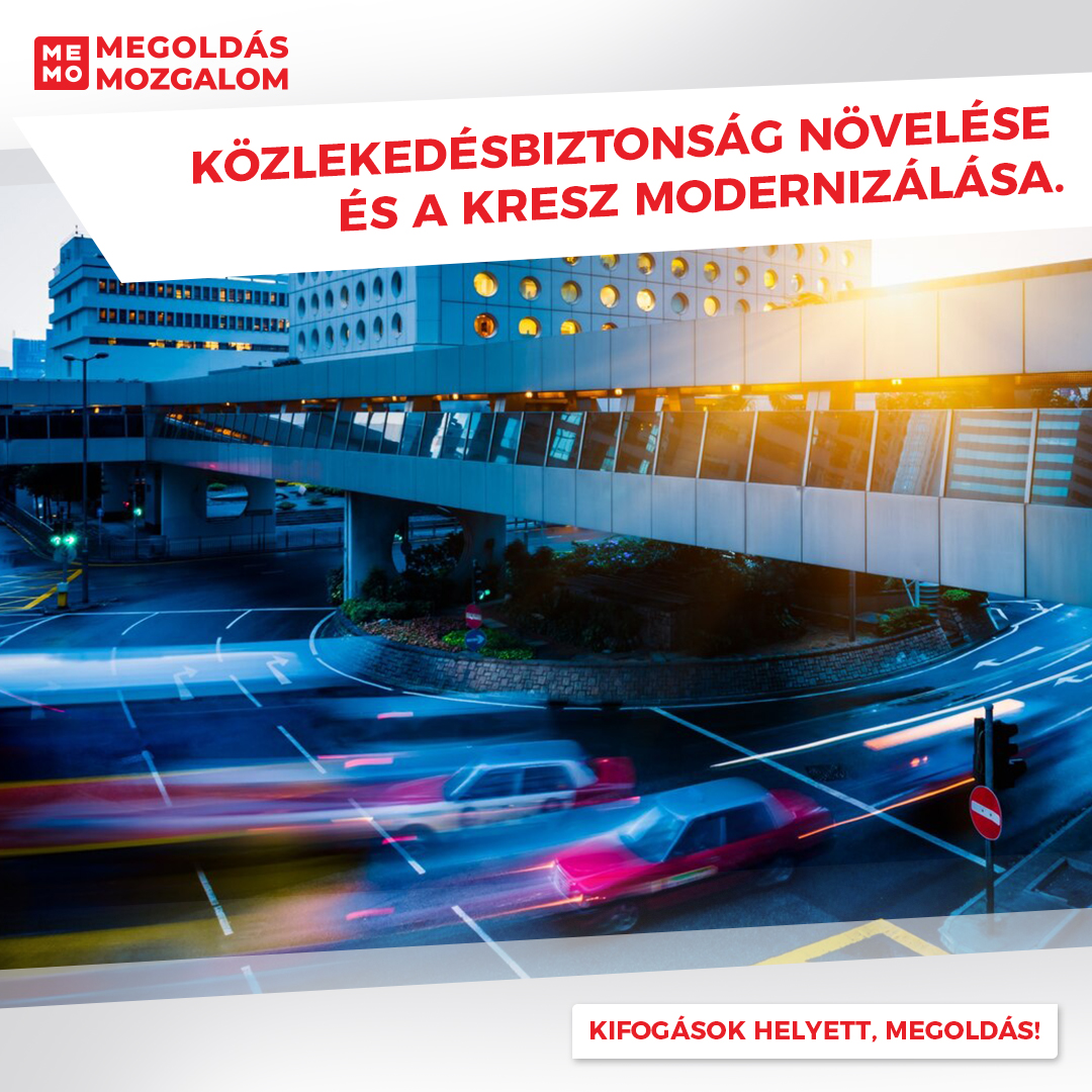 Közlekedésbiztonság növelésével és a KRESZ modernizálása.